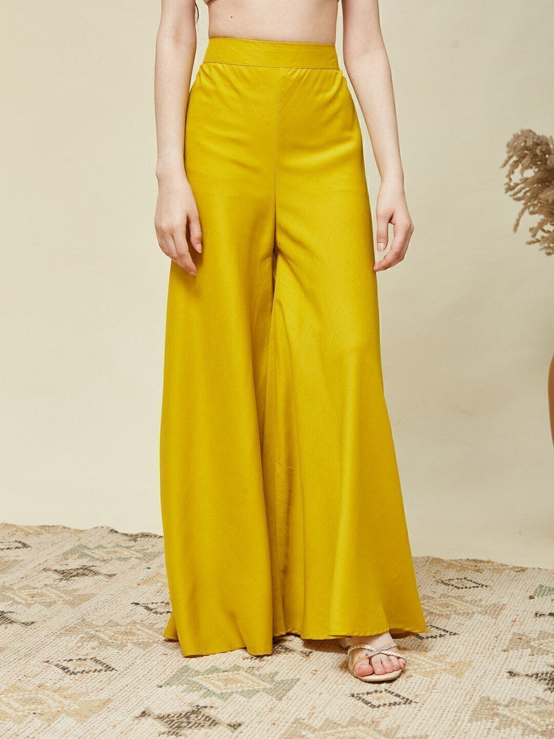 Curly Tales Girls Festive, Party Ethnic Jacket, Blouse and Palazzo Set