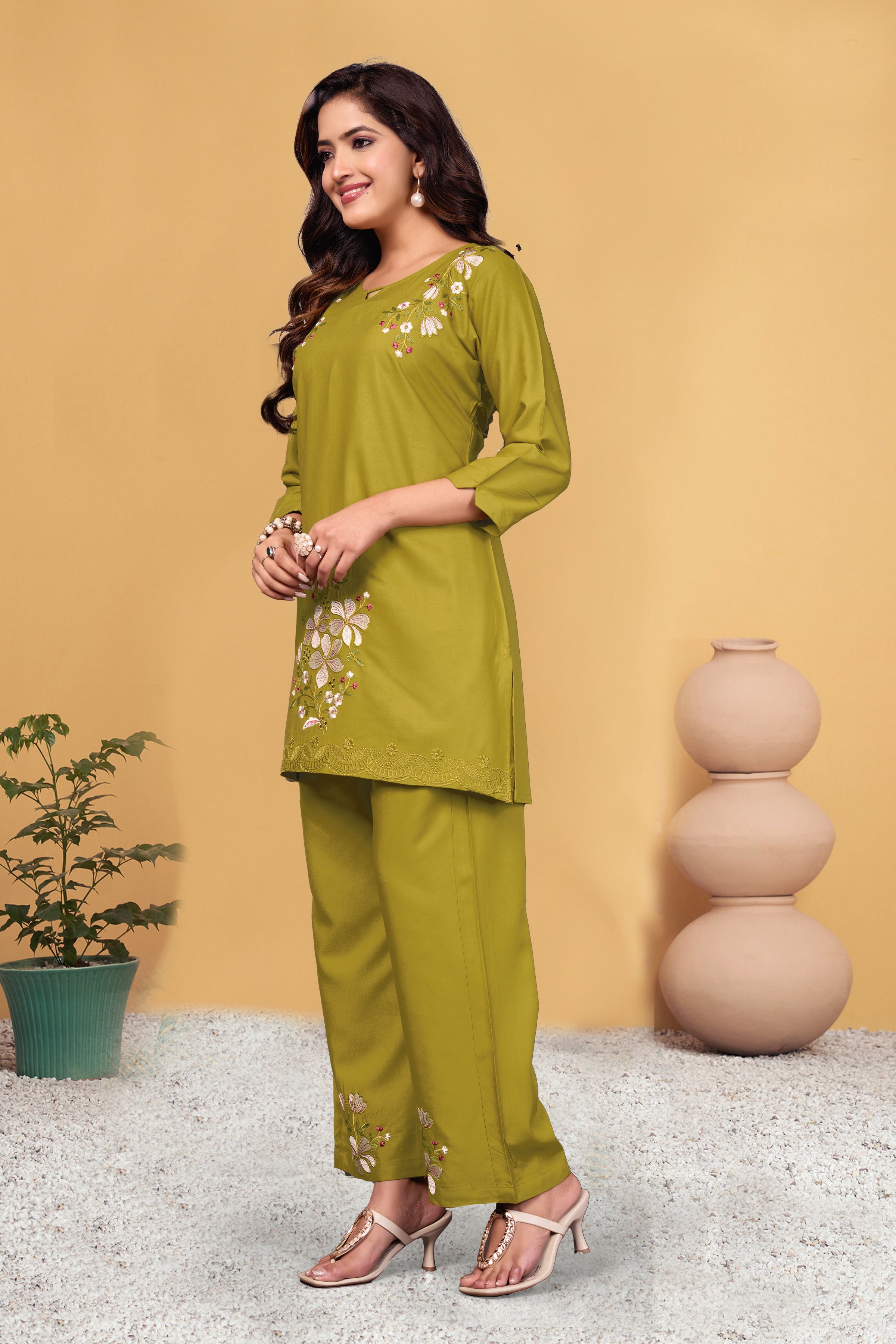 Special Georgette Kurta and Sharara Set