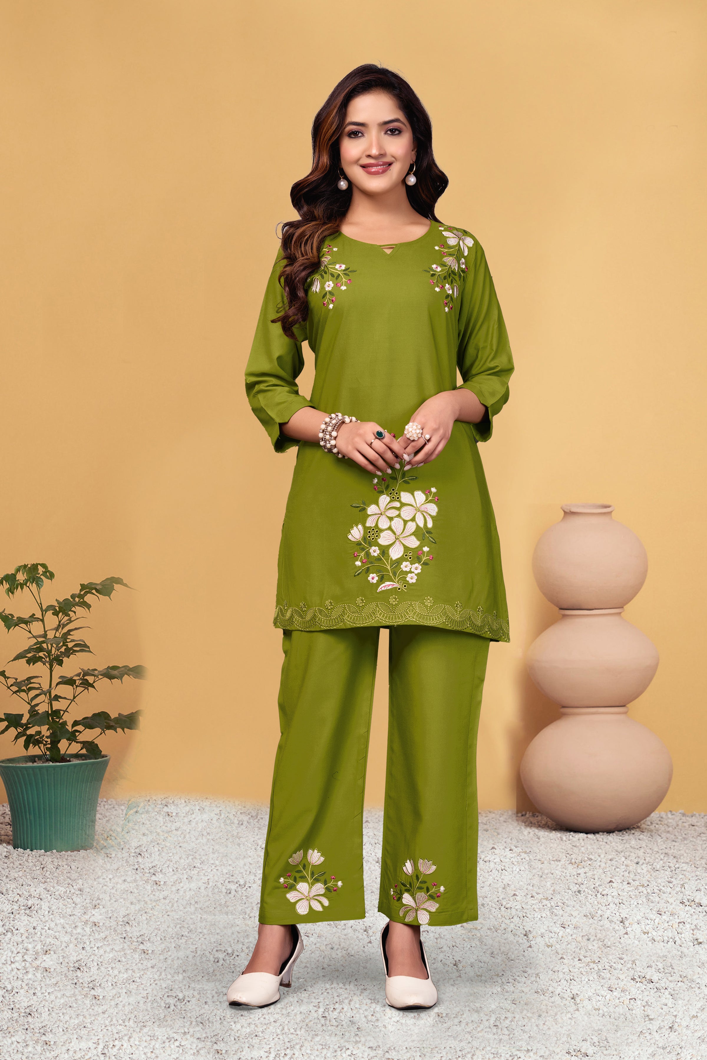Special Georgette Kurta and Sharara Set