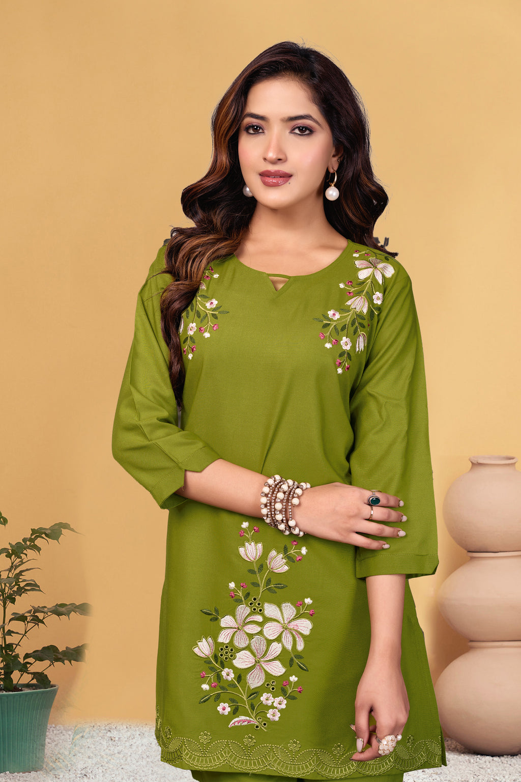 Special Georgette Kurta and Sharara Set