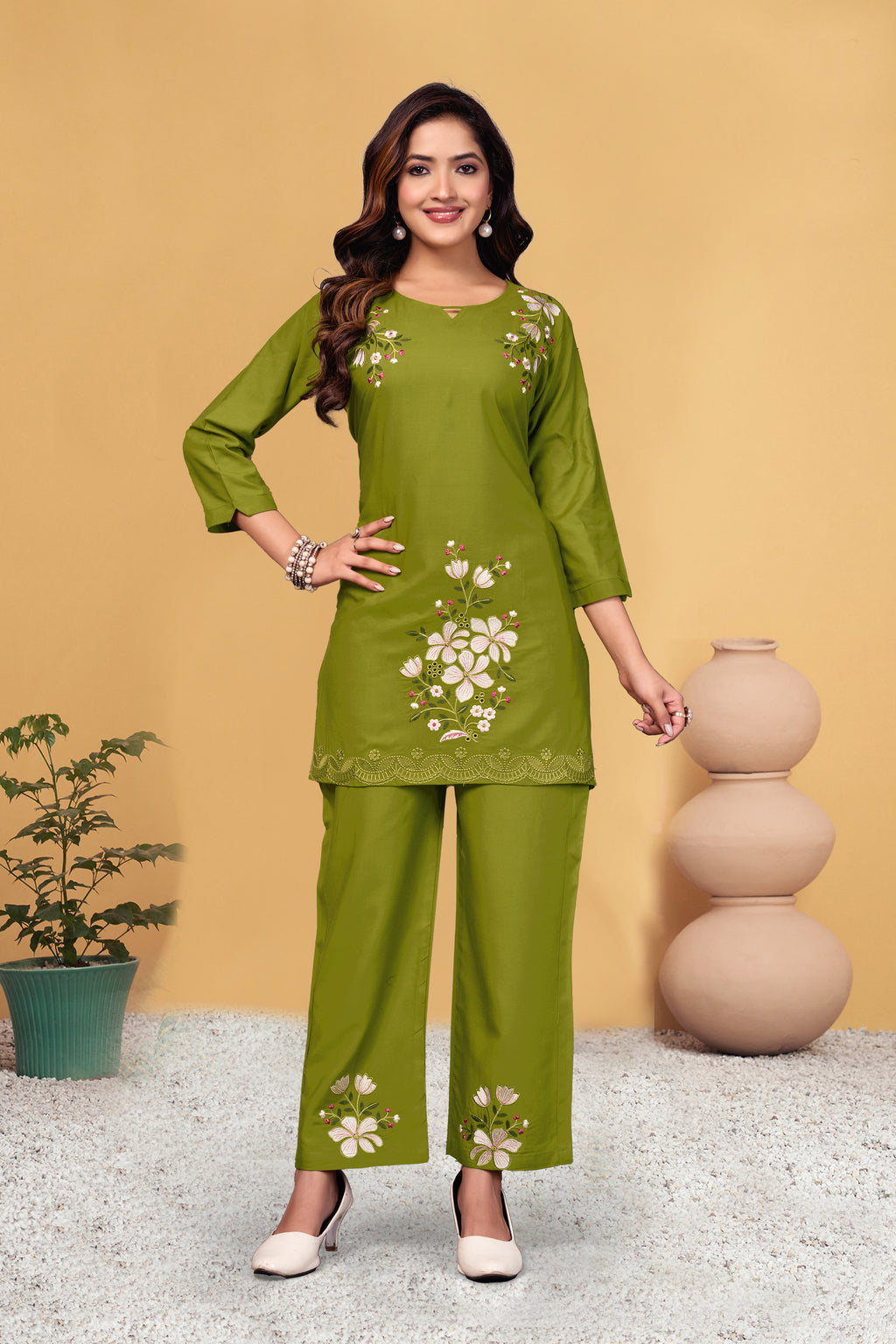 Special Georgette Kurta and Sharara Set