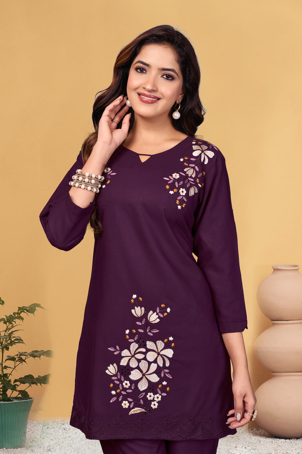 Special Georgette Kurta and Sharara Set