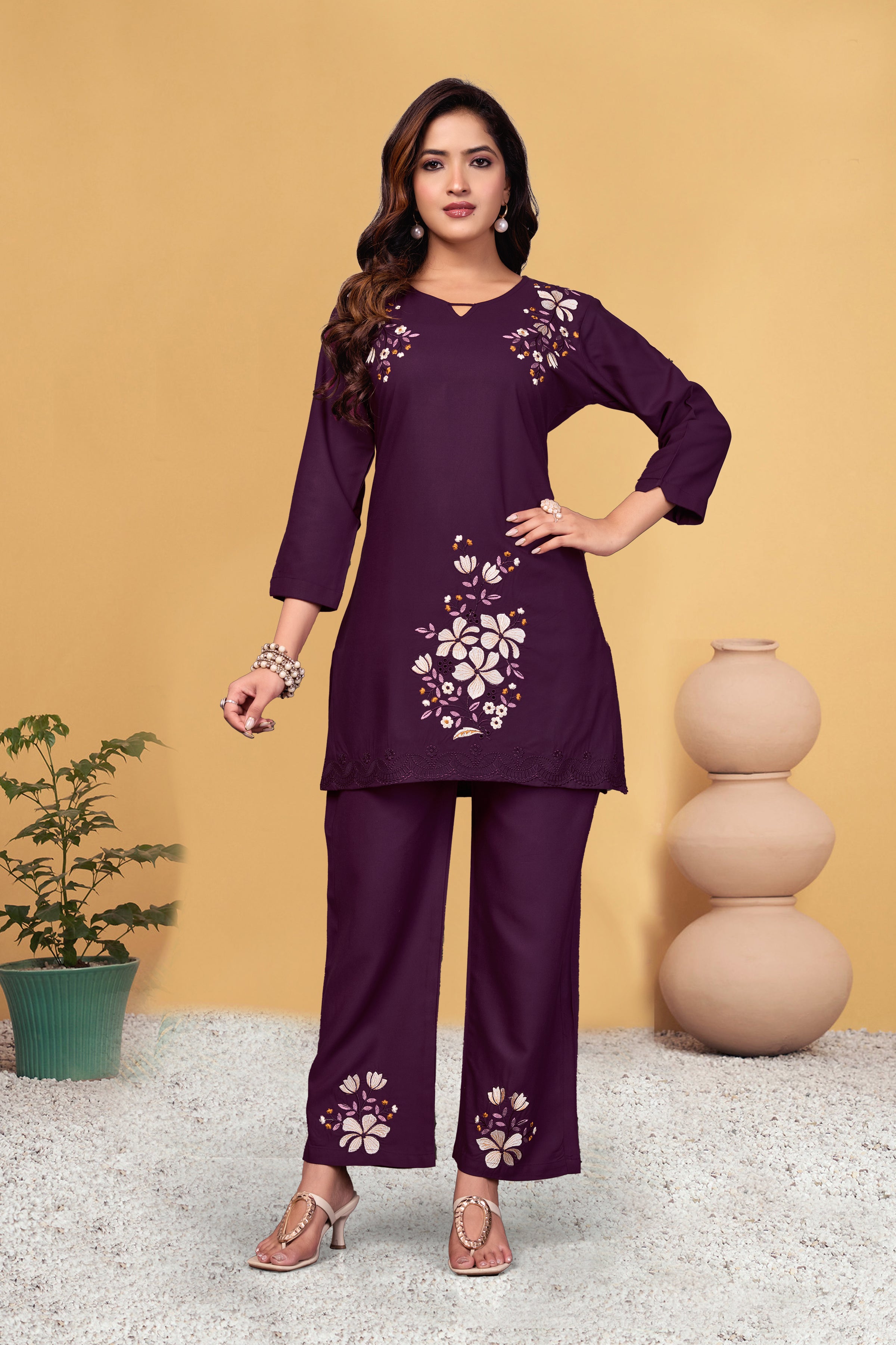 Special Georgette Kurta and Sharara Set