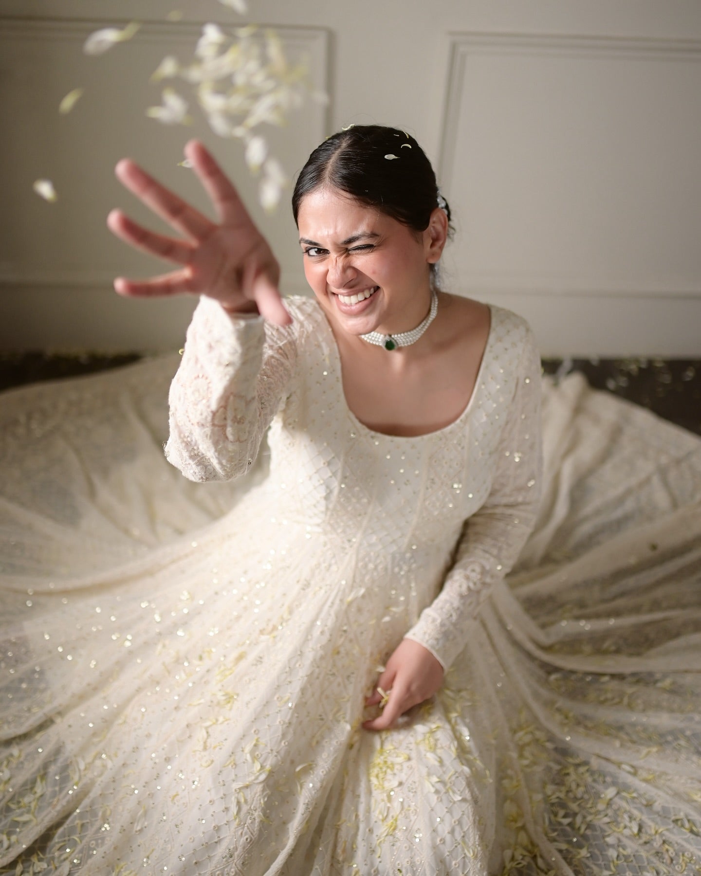 Lucknowi Special / Anarkali SuitSet [3 Pcs]