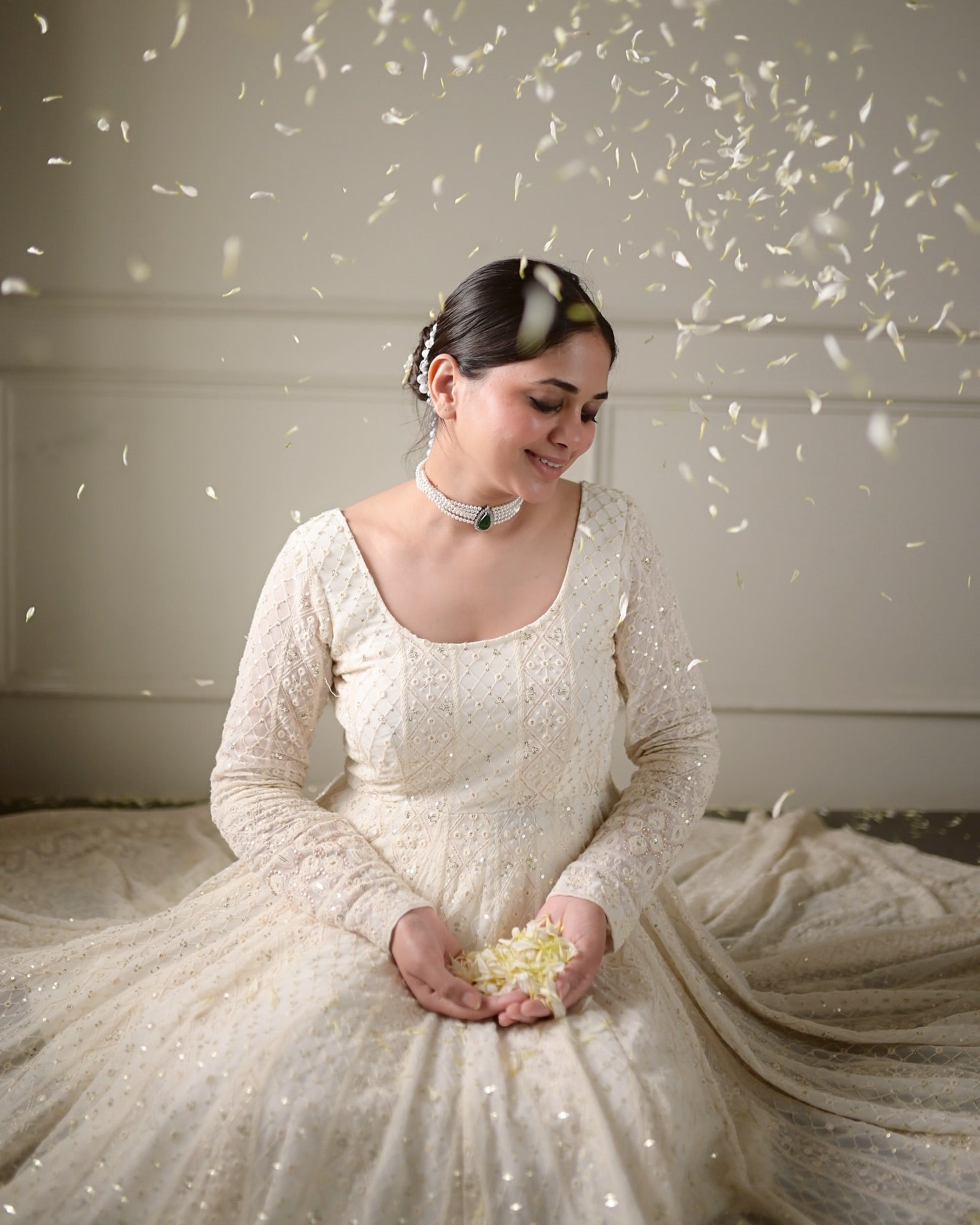 Lucknowi Special / Anarkali SuitSet [3 Pcs]